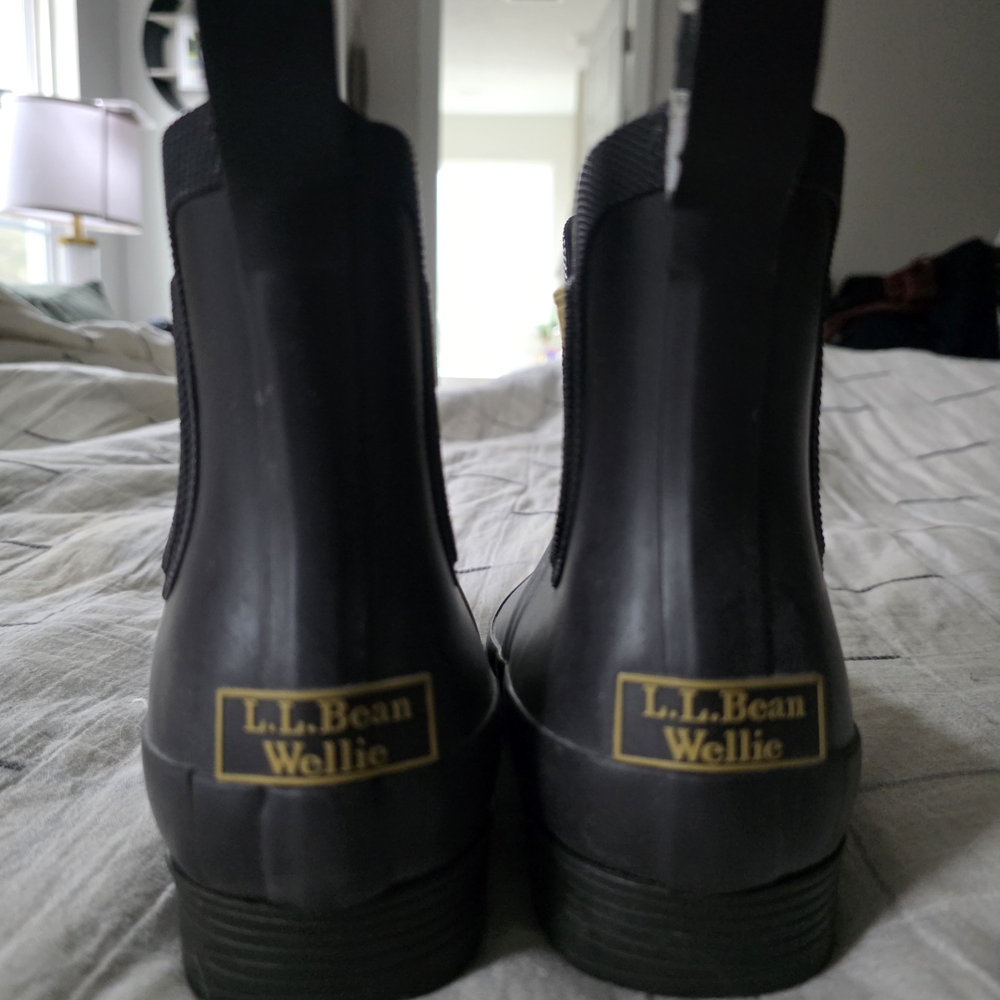 L.L. Bean Wellie Black Women's Shoes